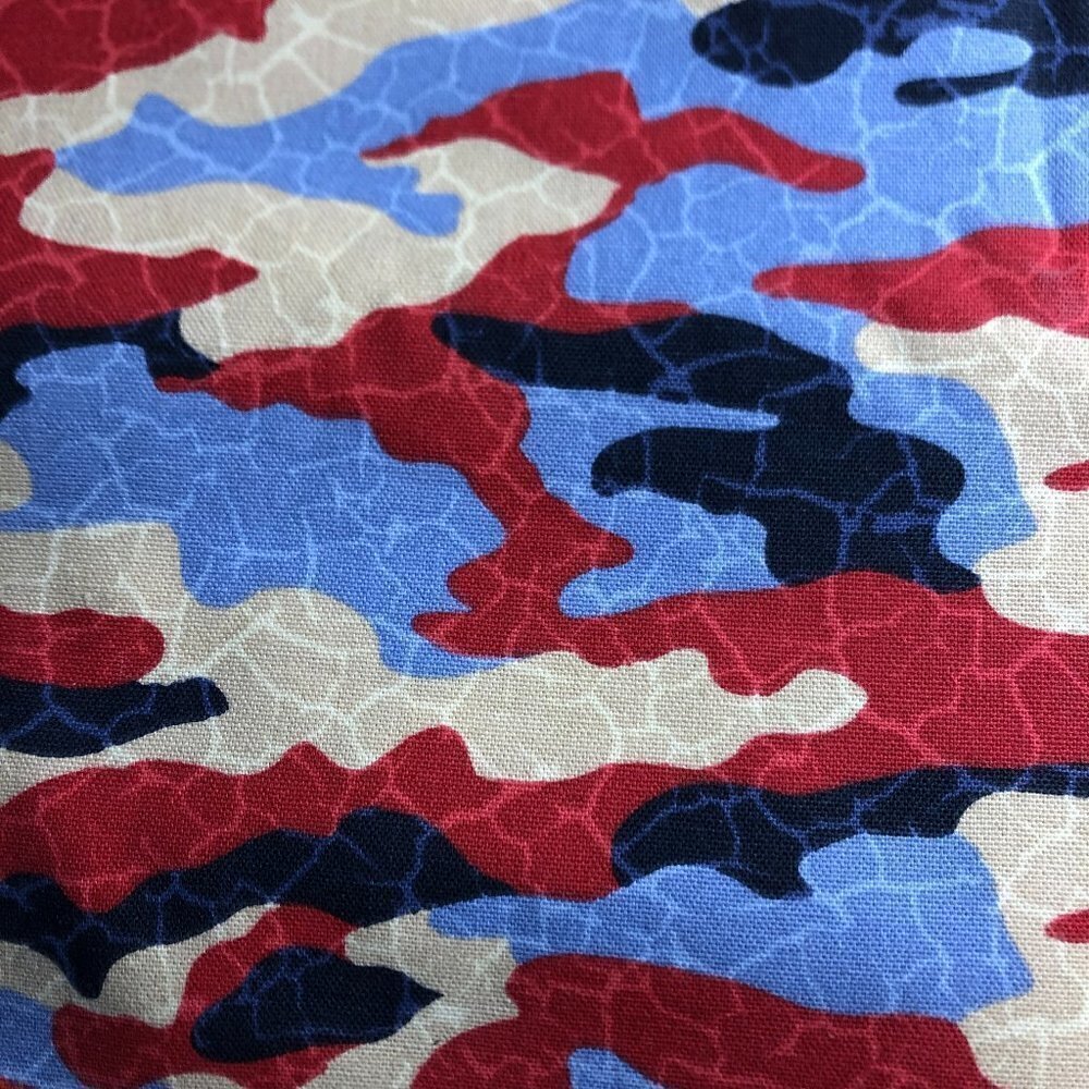 Decorator Cotton Fabric - 5 1/8 Yards - Camo Bright #N46